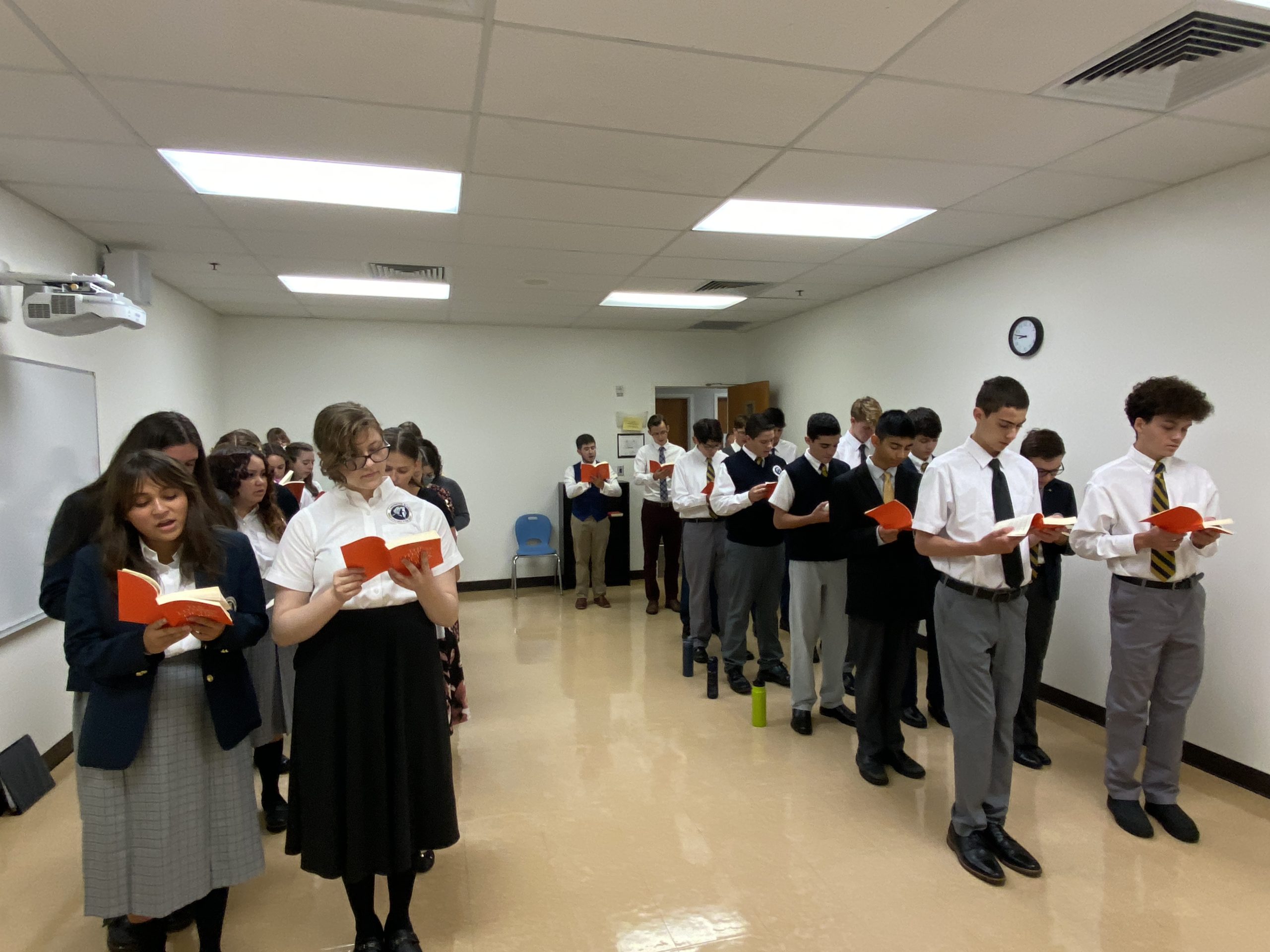 [Photos] First Day of School! Chesterton Academy of Orlando