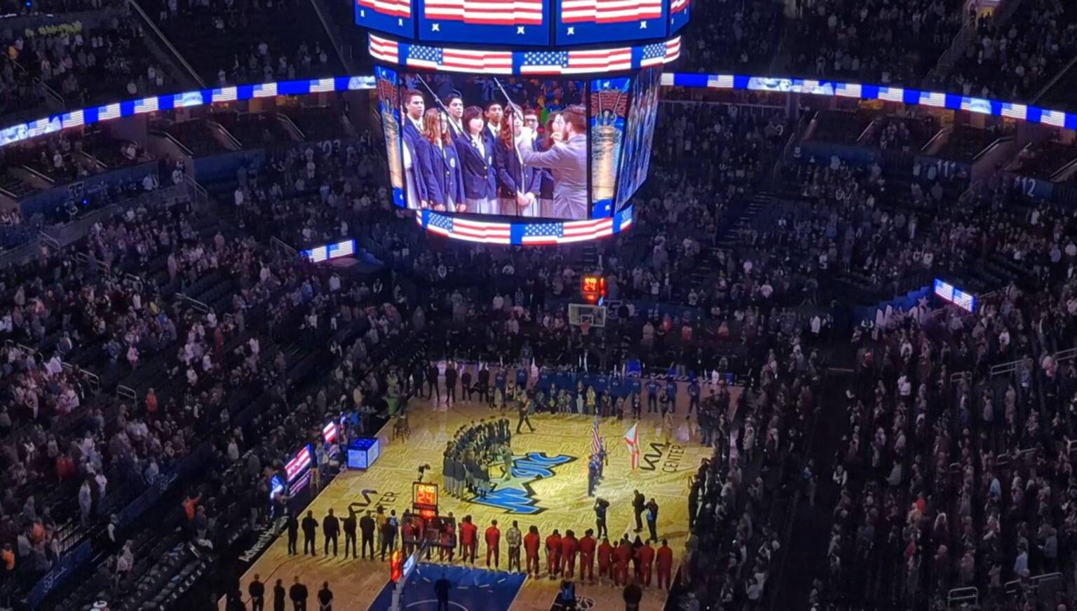 [Video] Chesterton Students Sing at NBA Game - Chesterton Academy of ...